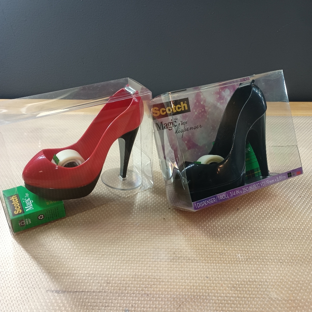 High Heel Tape Dispensers (Set Of Two)